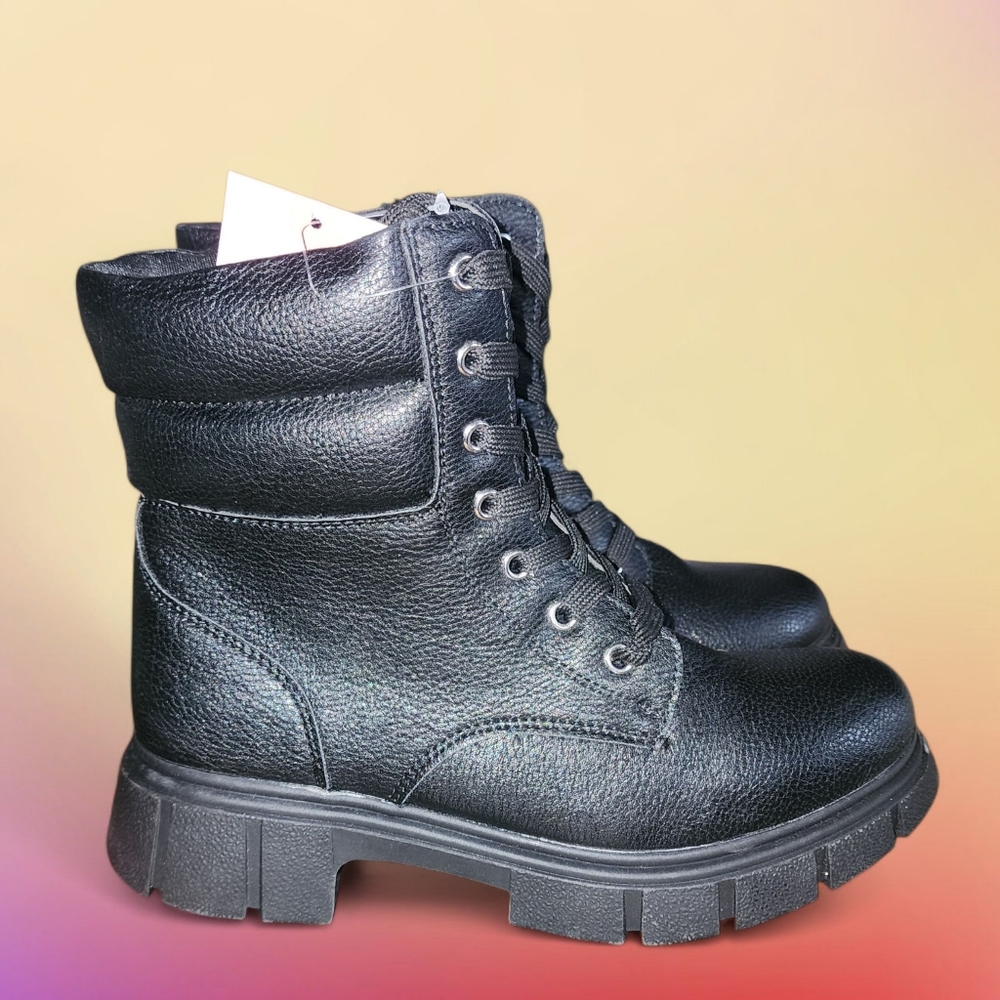 SINCERLY JULES Lil Harpe Combat Boots